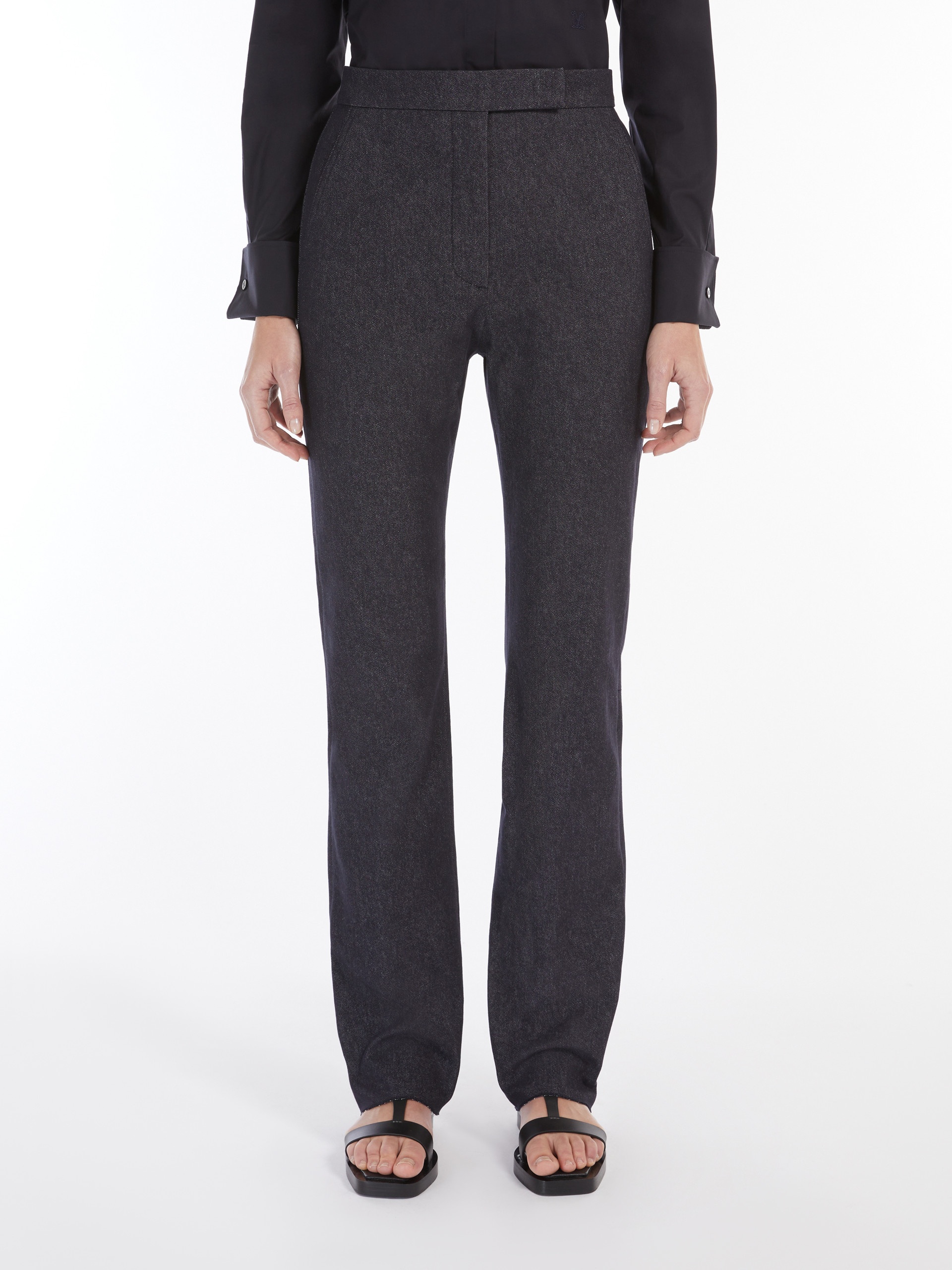 GALIZIA Slim-fit cotton trousers - 3
