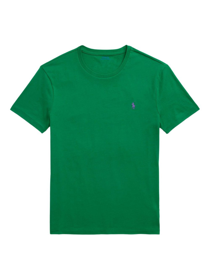 embroidered-logo t-shirt 1