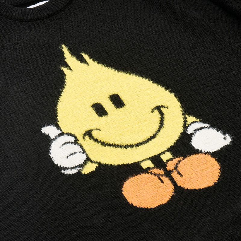 PALACE WORLD INDUSTRIES KNIT BLACK 3