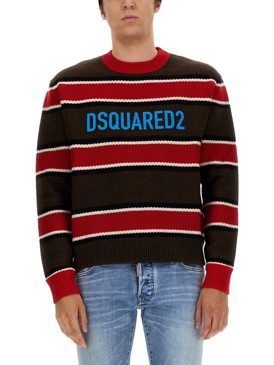 DSQUARED2 JERSEY WITH LOGO - 1