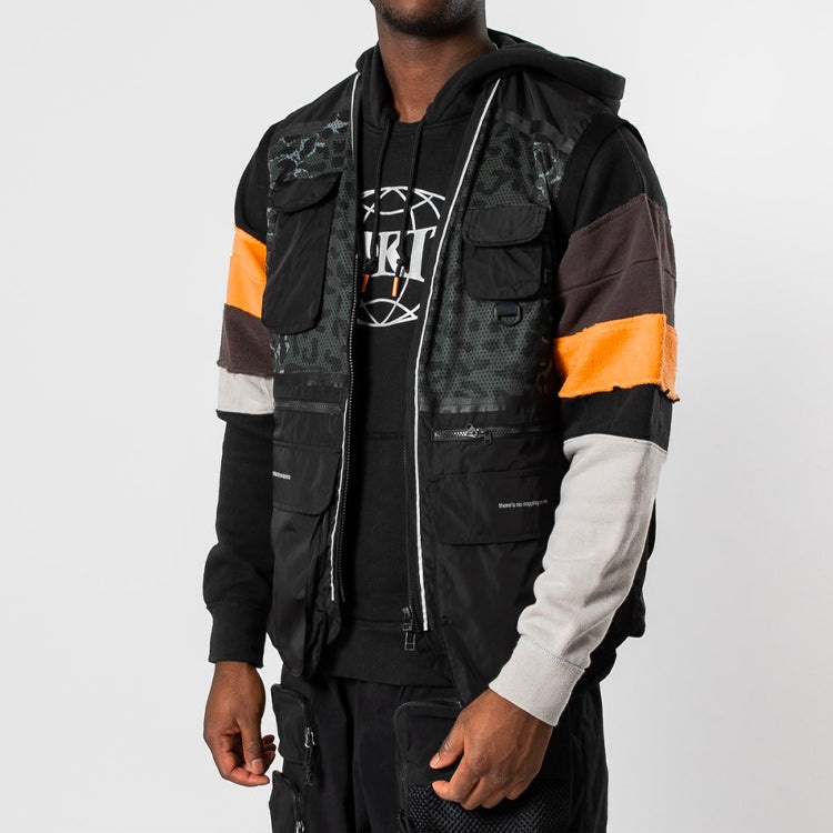 Converse x Rokit Utility Vest 'Black' 10019280-A01 - 3