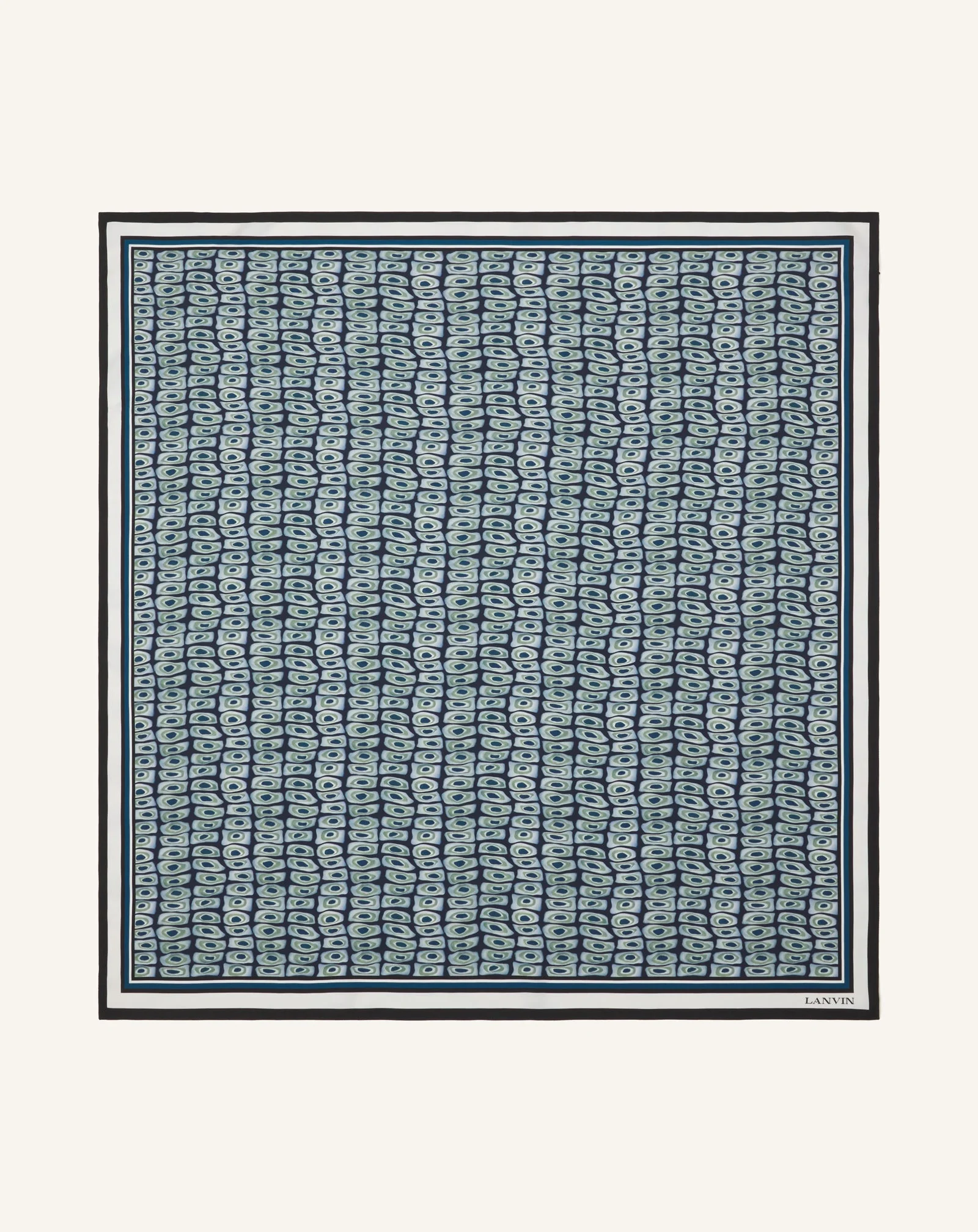MURANO PRINT SILK SCARF - 1