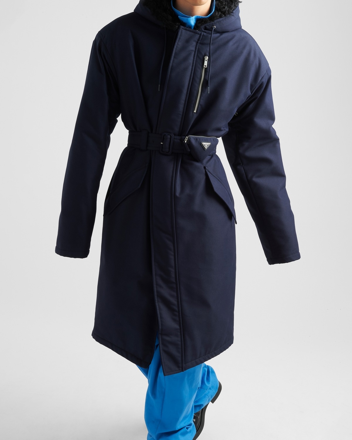 Technical canvas raincoat - 4