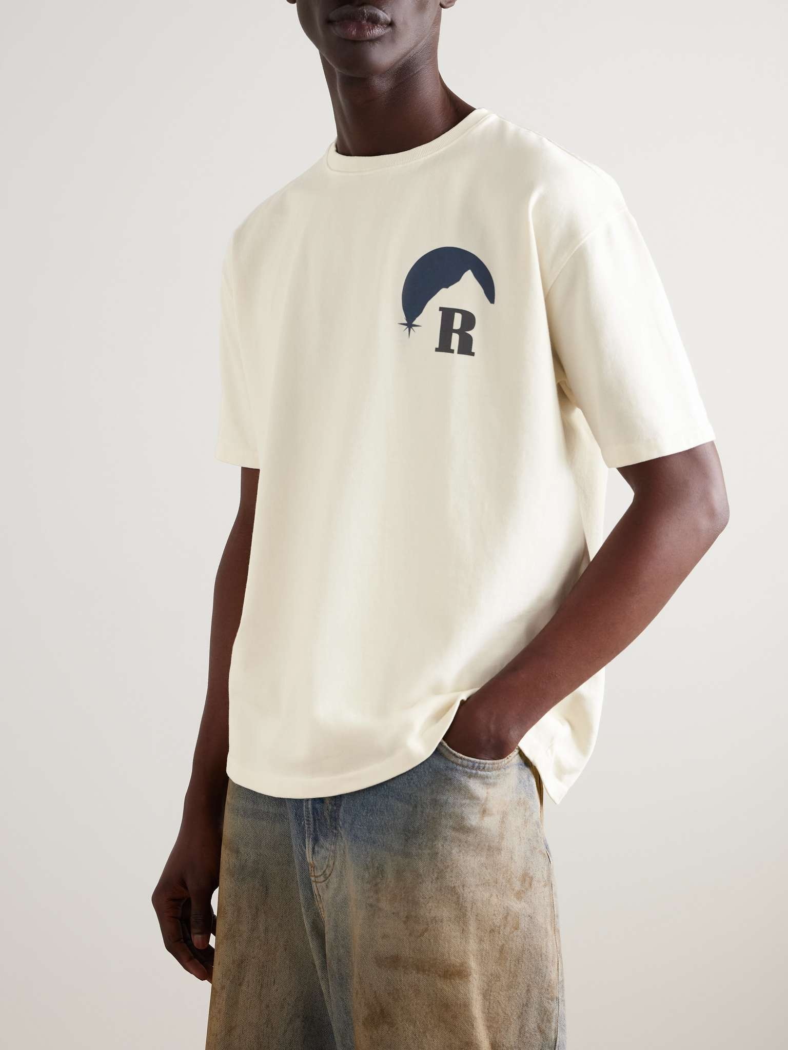 Moonlight Logo-Print Cotton-Jersey T-Shirt - 3