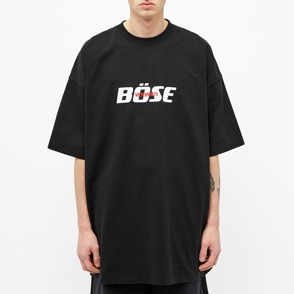 VETEMENTS Angry Embroidered Tee - 3