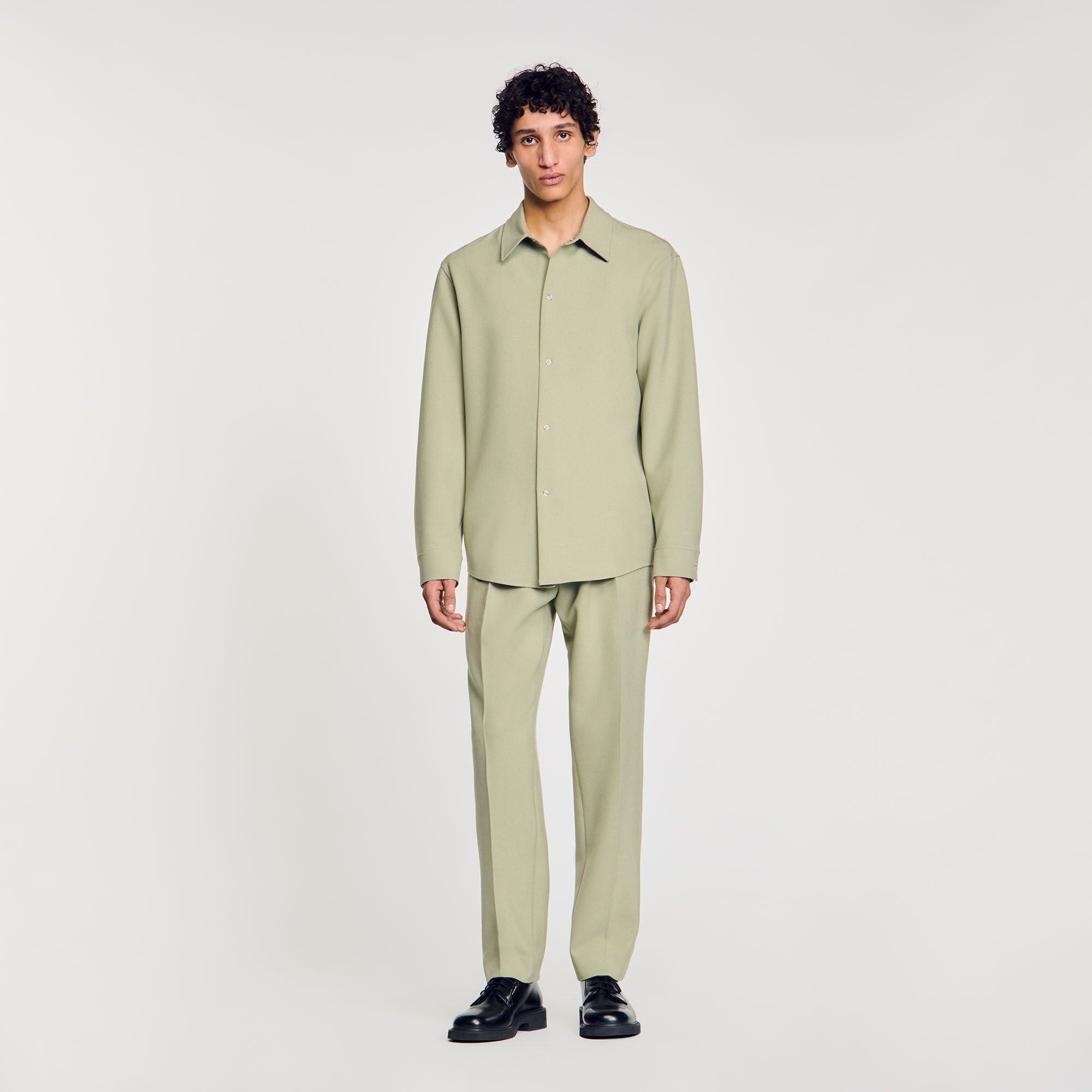 LONG-SLEEVED JERSEY SHIRT - 2