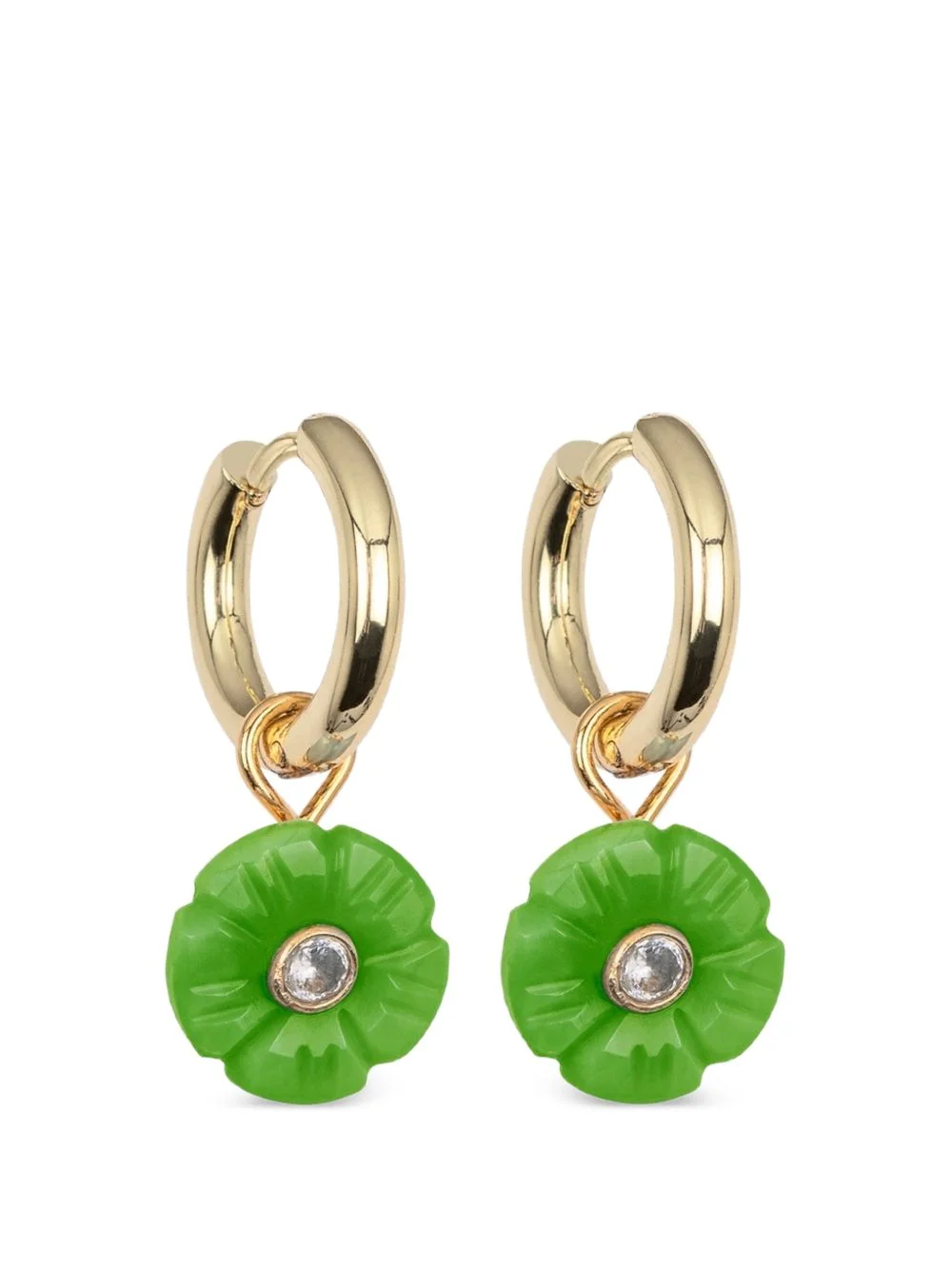Lillian flower earrings - 1