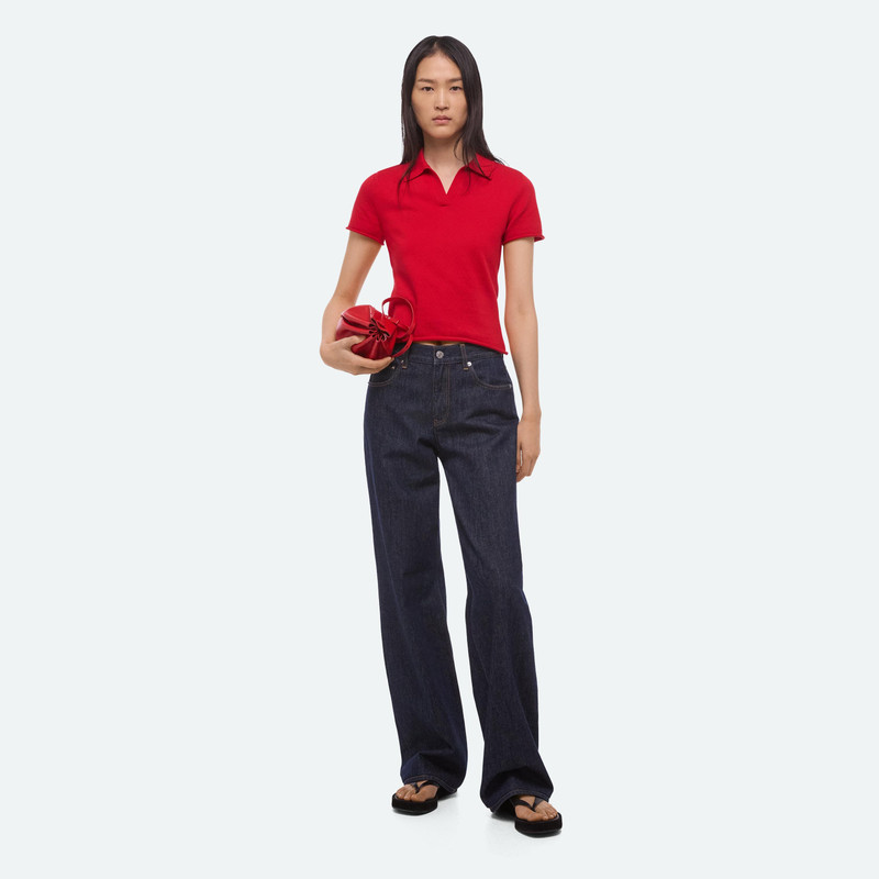 Helmut Lang SHRUNKEN POLO outlook
