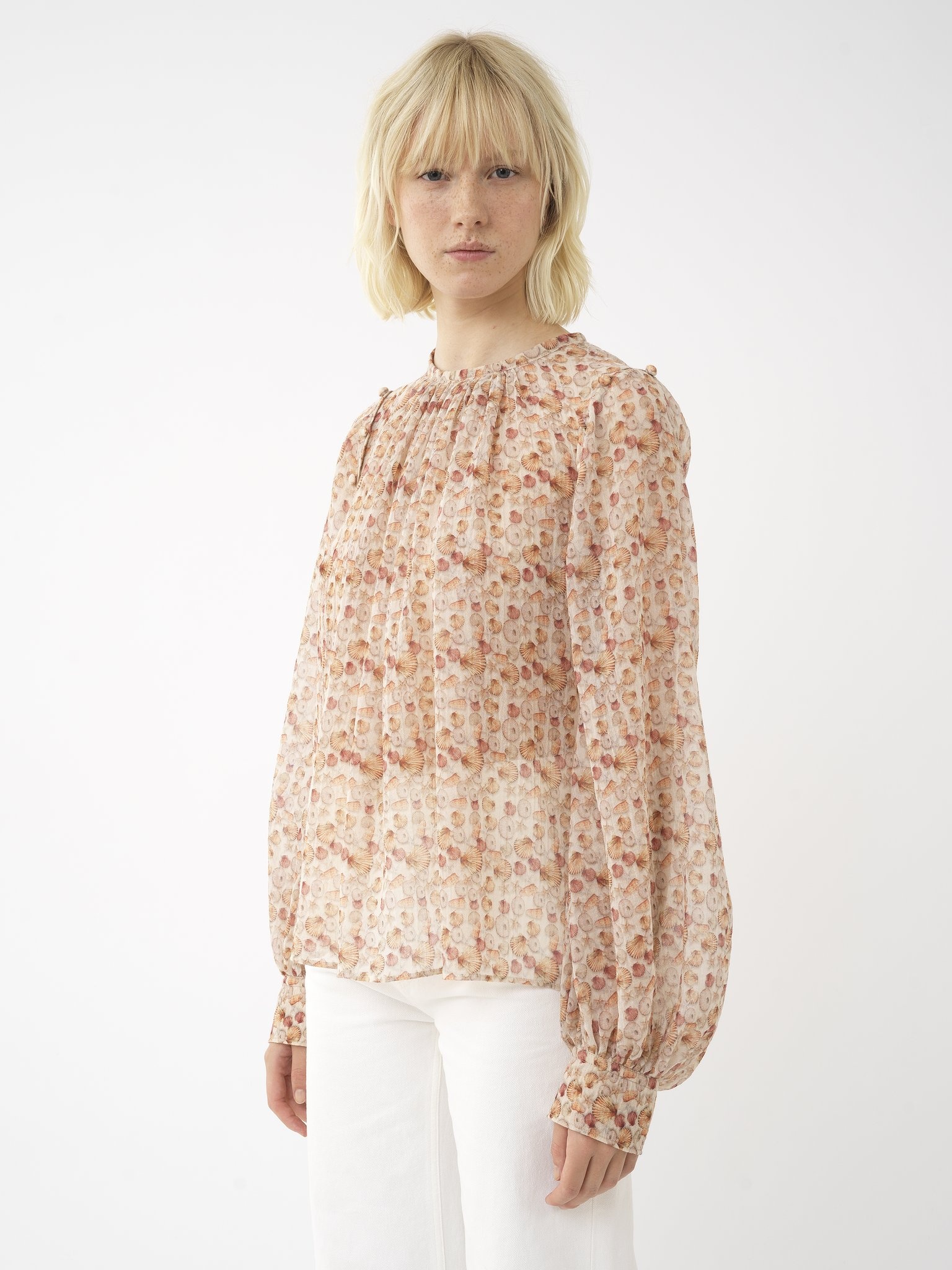 PRINTED BLOUSE - 4