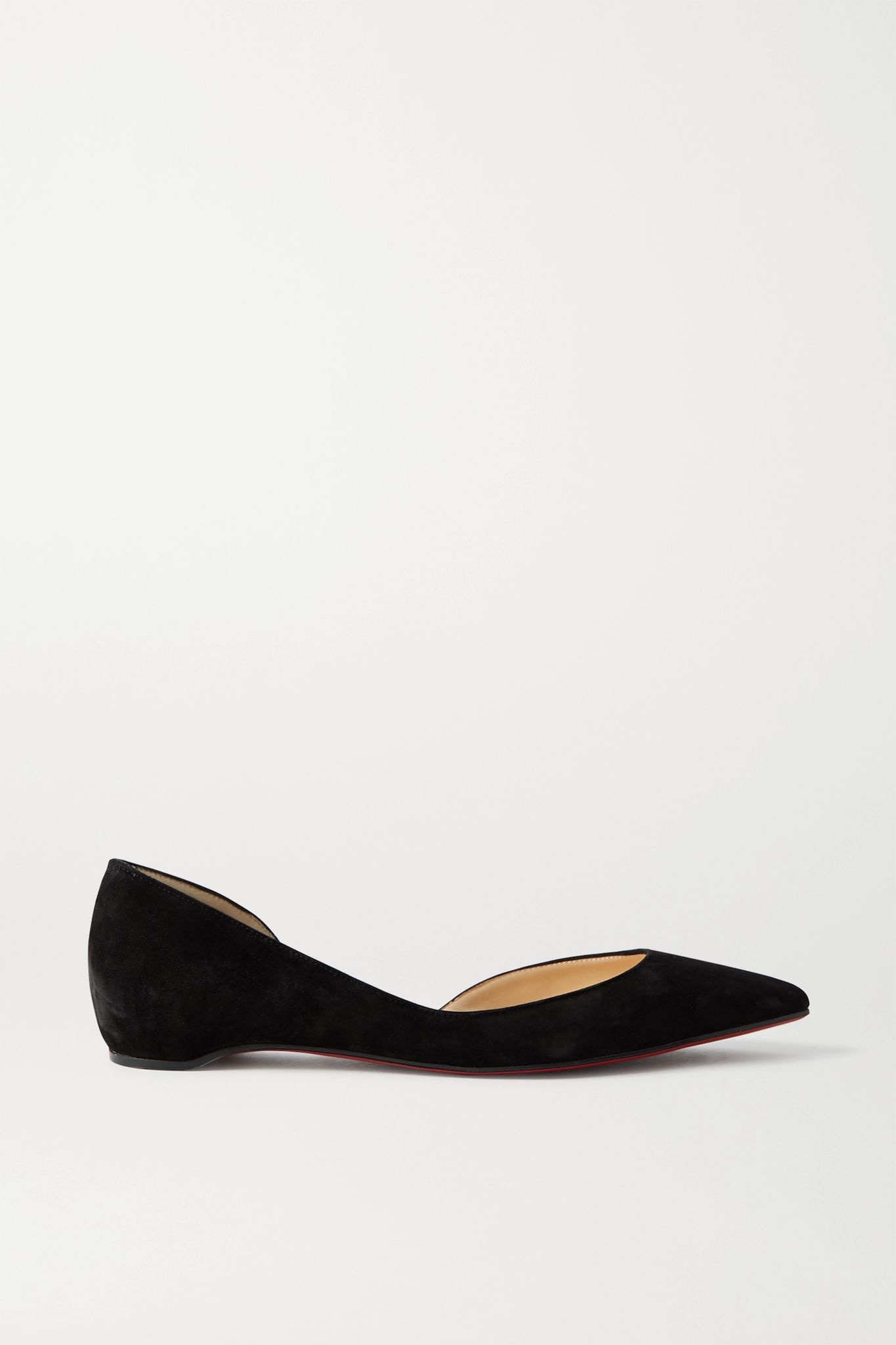 Iriza suede point-toe flats - 1