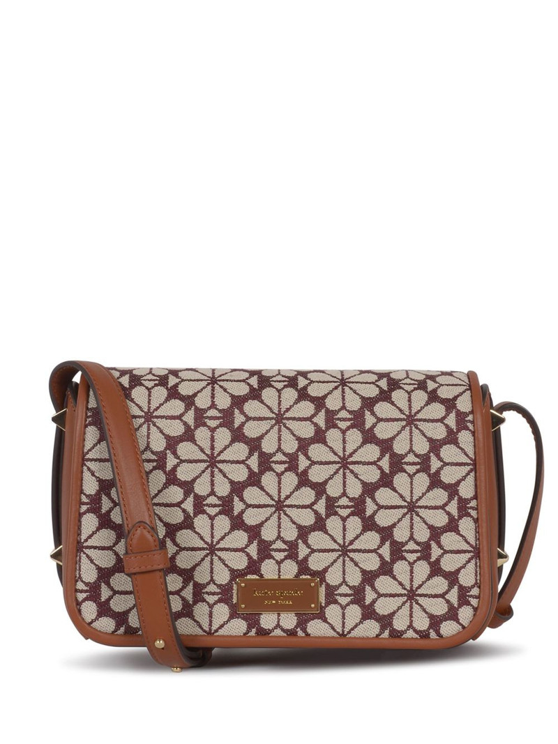 small floral-jacquard shoulder bag 1