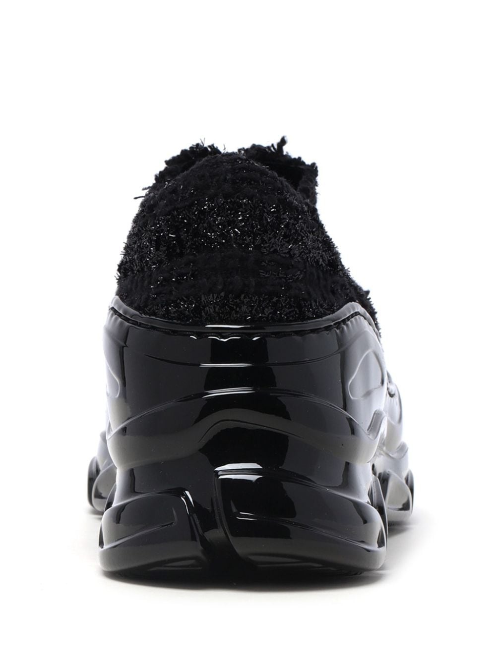 tweed low-top sneakers - 6