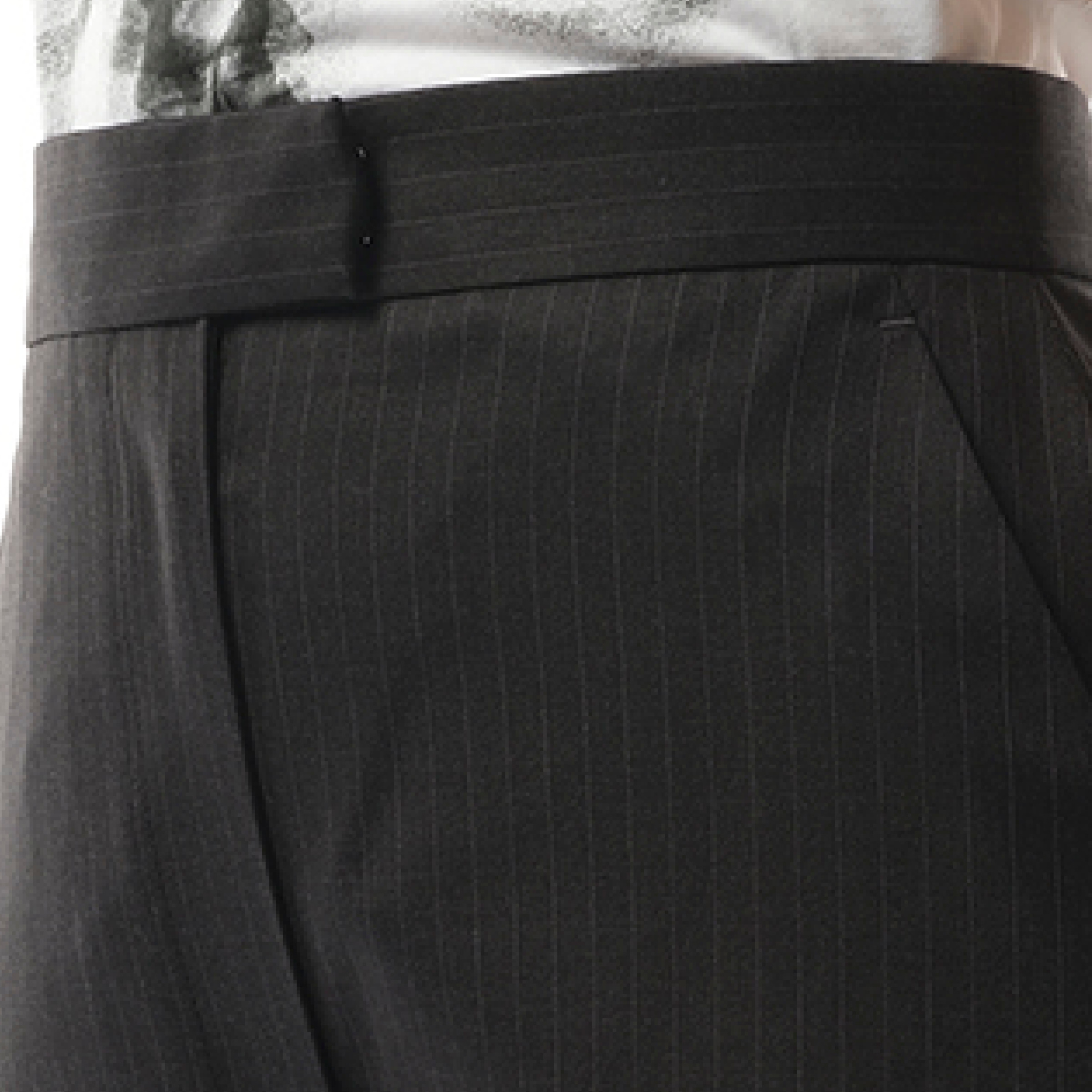Straight Leg Trousers in Grey - 3