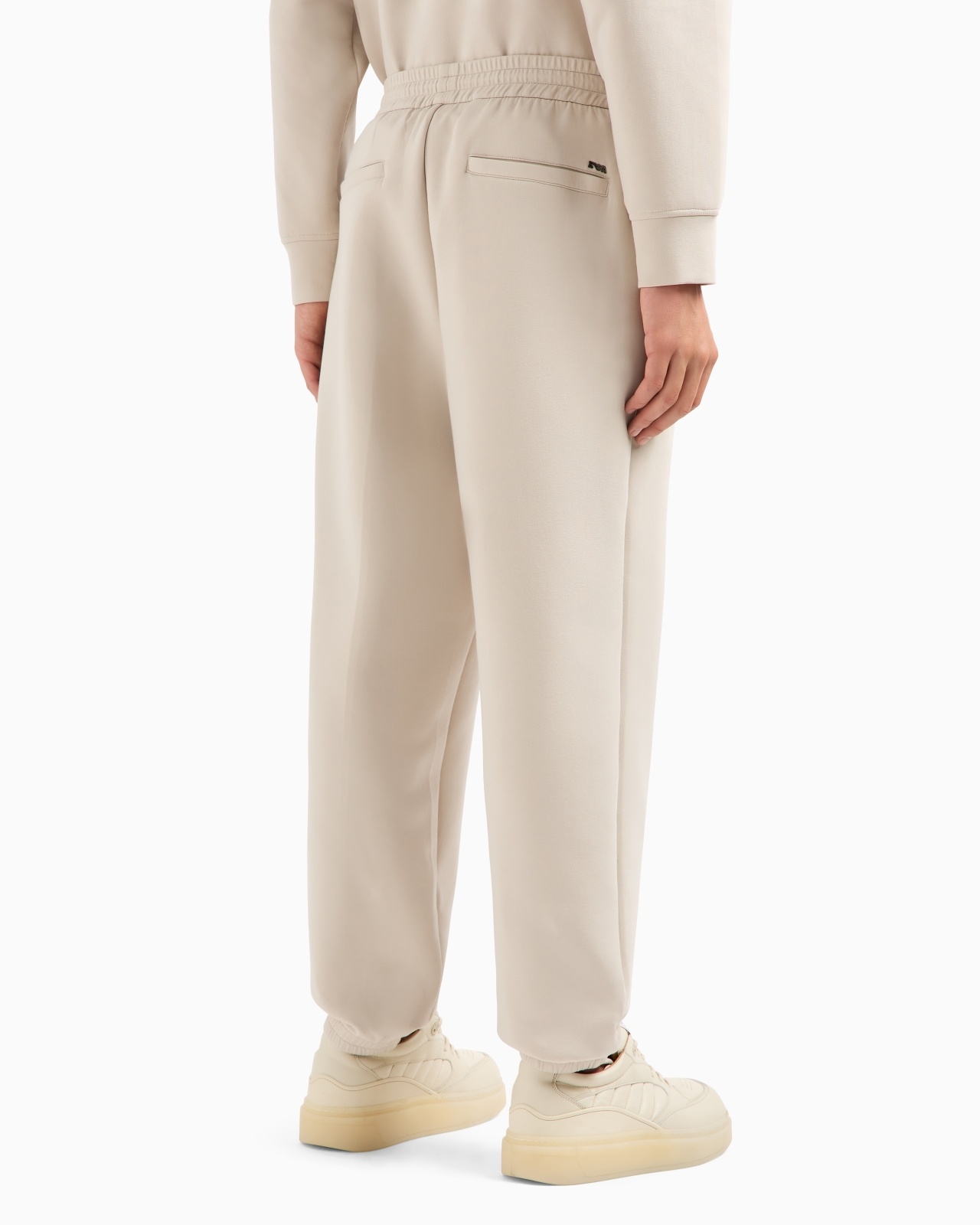 DOUBLE JERSEY DRAWSTRING JOGGERS - 3