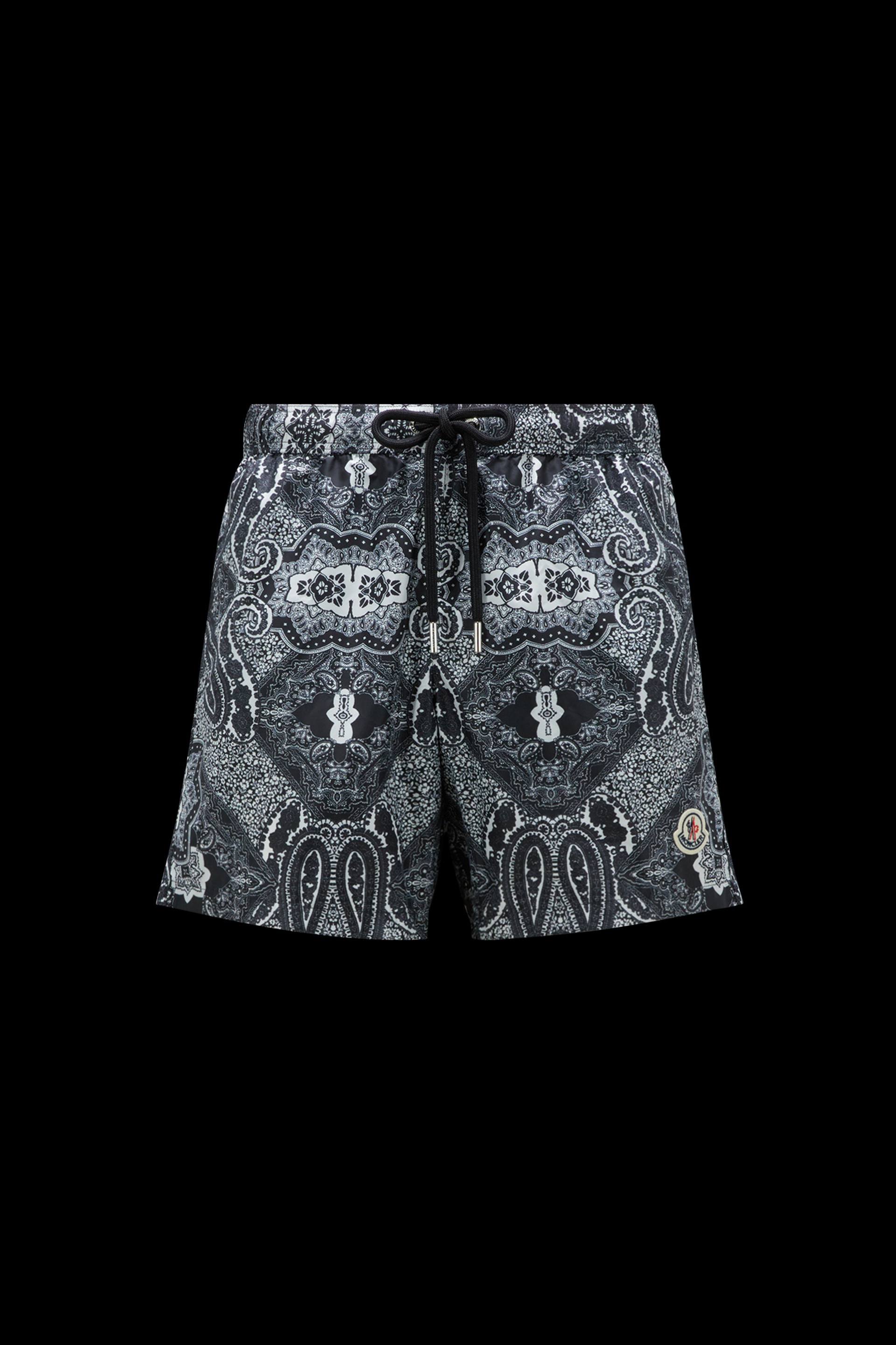 Bandana Print Swim Shorts - 1