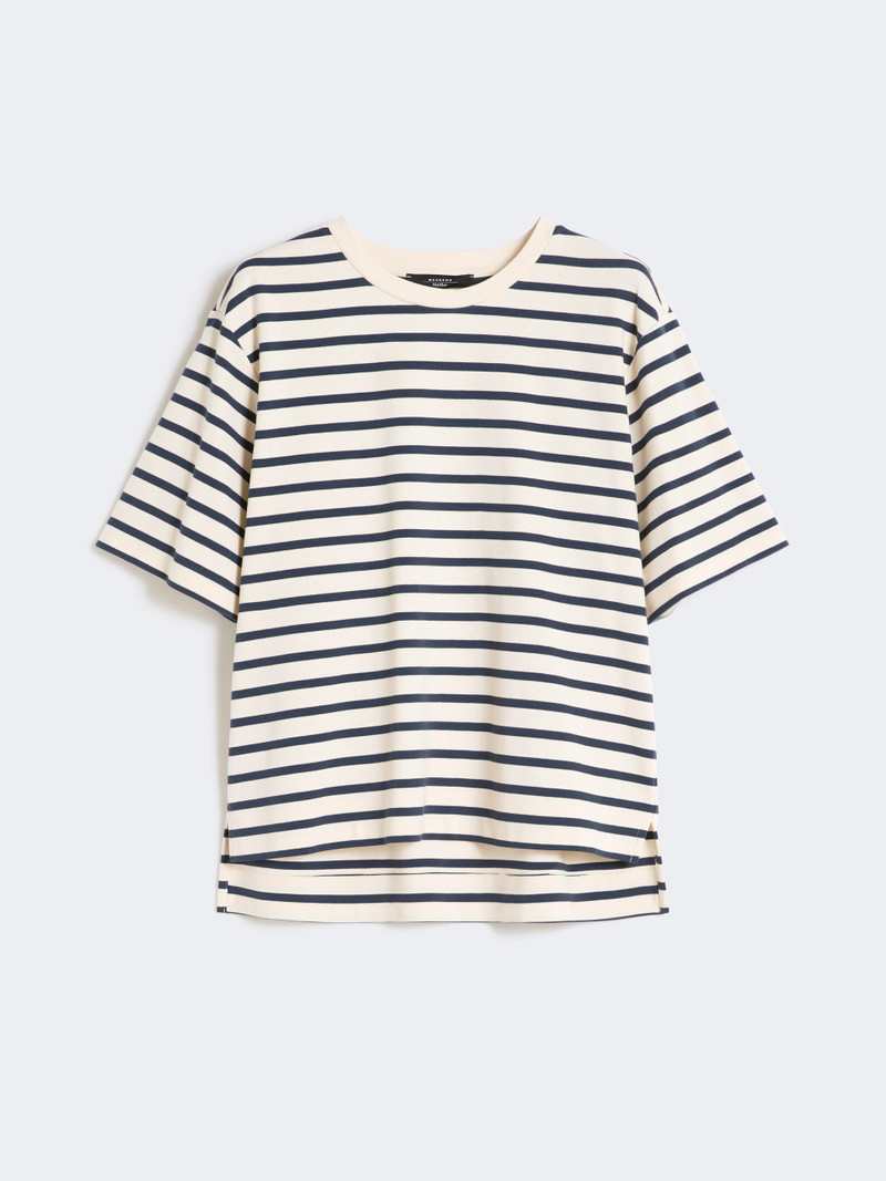 MULTID Cotton jersey T-shirt - ECRU 1