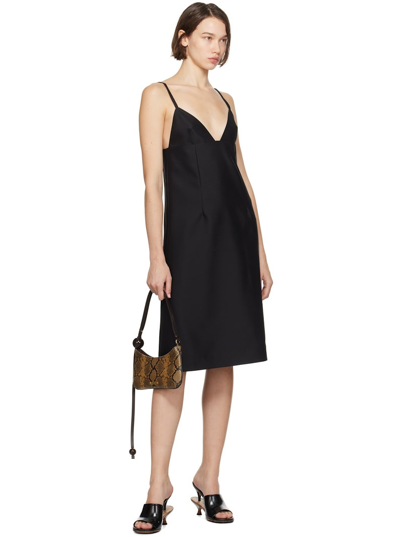 JACQUEMUS Black La Casa 'La robe Camison' Minidress outlook