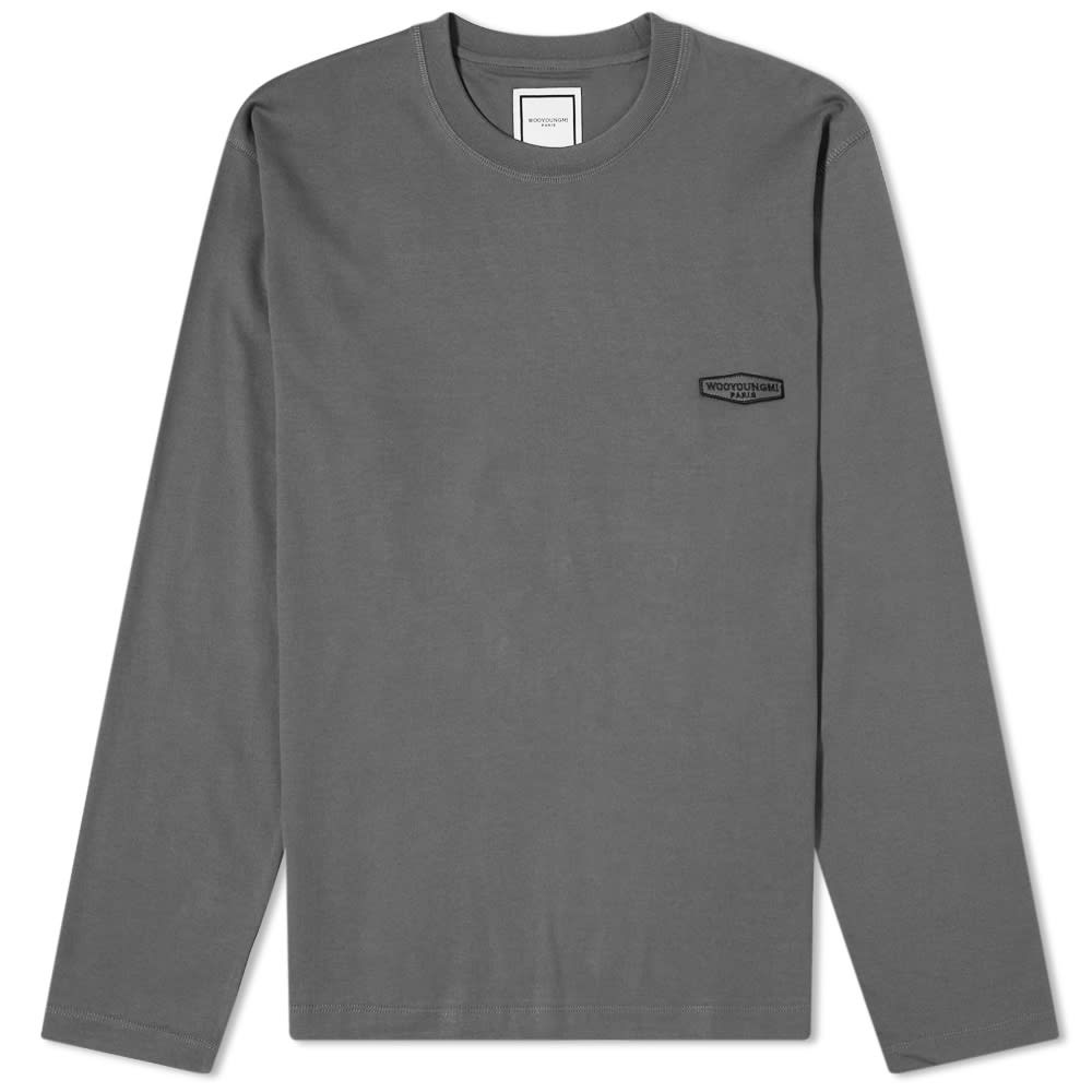 Wooyoungmi Long Sleeve Back Logo Tee - 1