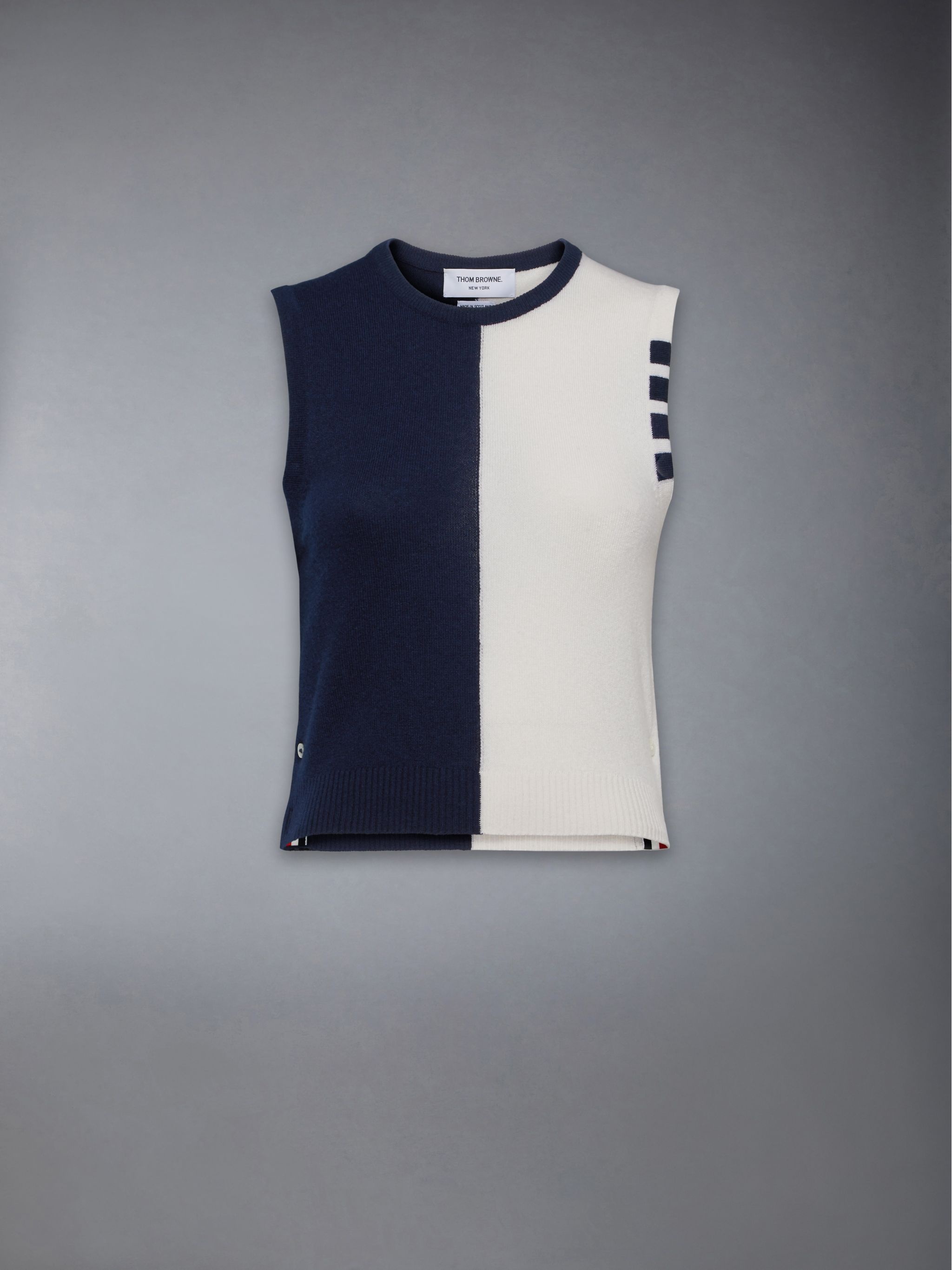 Cashmere 4-Bar Cropped Shell Top - 6