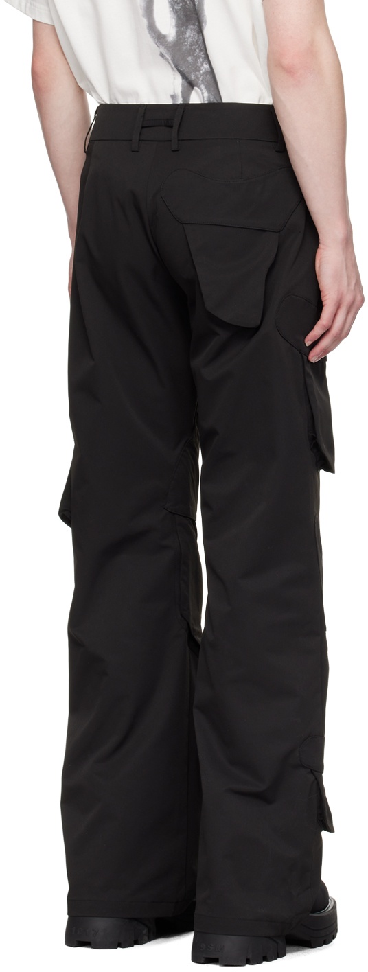 Black Conflagrant Cargo Pants - 3