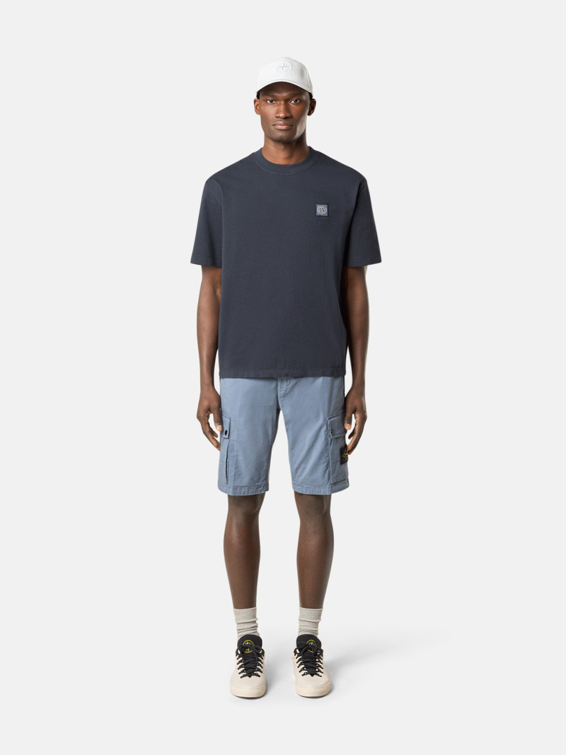 Stone Island 2100034 COMBED ORGANIC COTTON JERSEY outlook