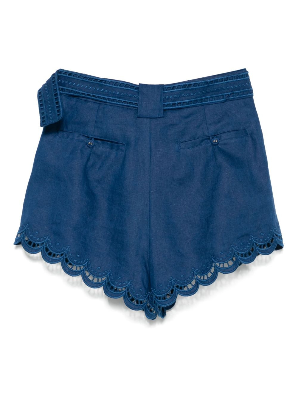 linen shorts - 2