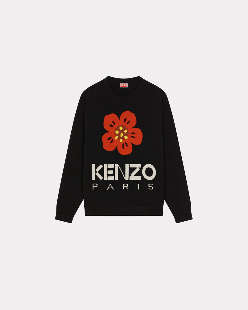'BOKE FLOWER' Merino wool jumper - 1