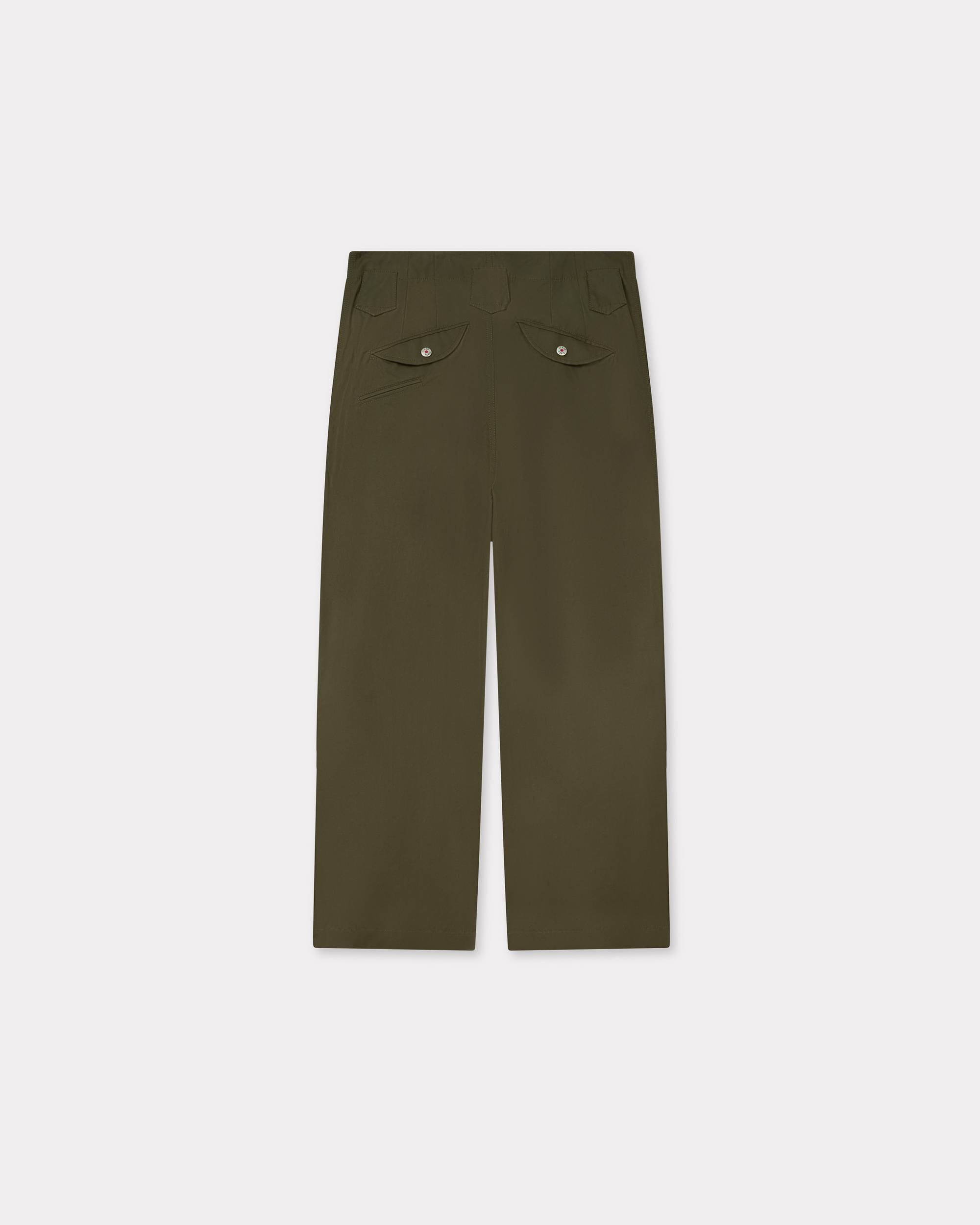 'KENZO Weave' double knee pants in cotton - 2