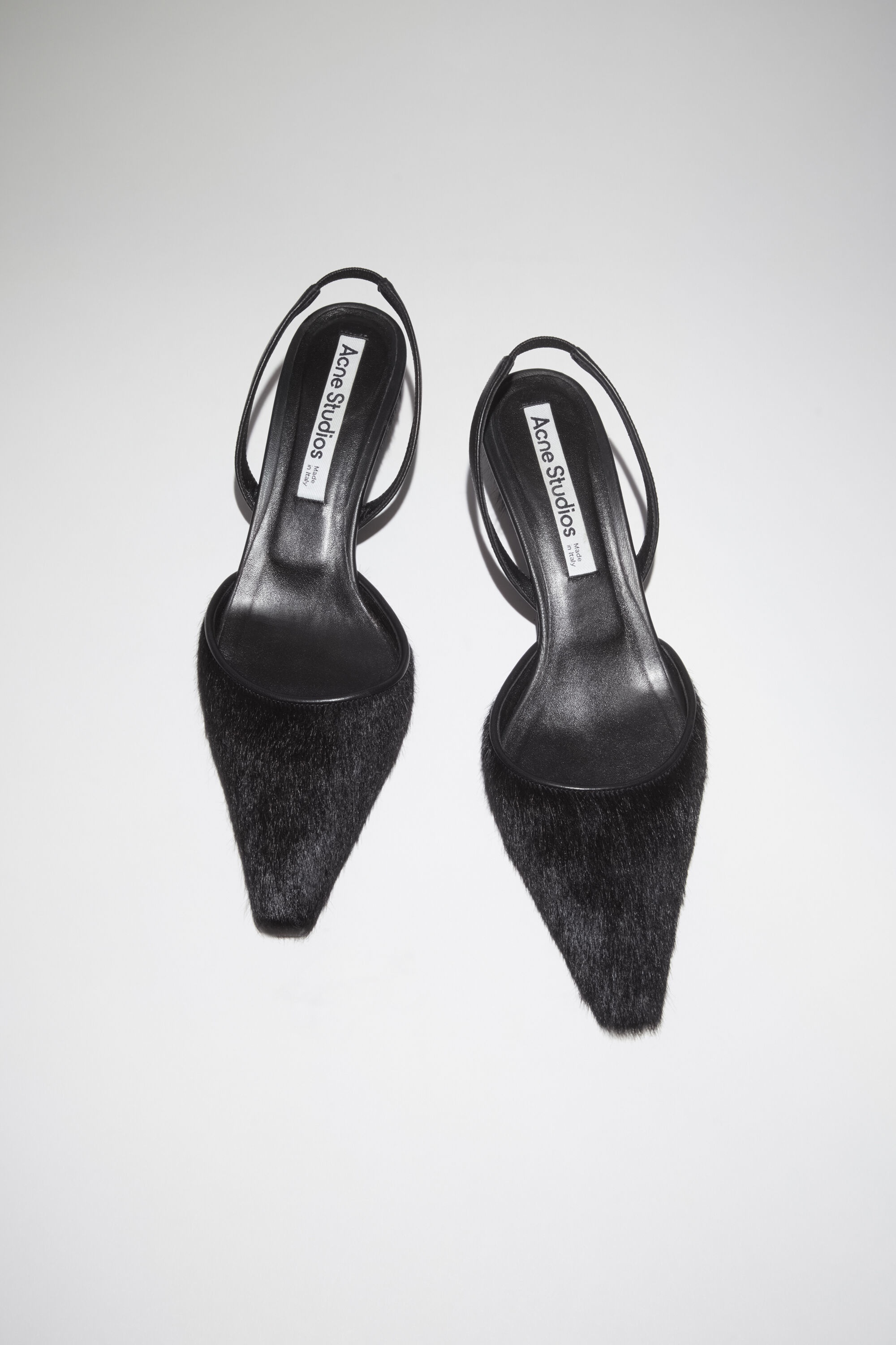 Slingback shoes - Black - 3