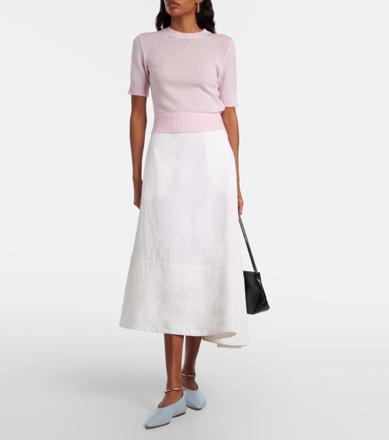 Jil Sander Leather ballet flats outlook