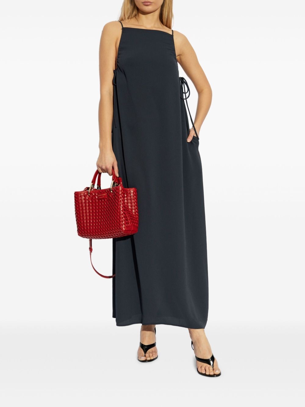 strap-detail maxi dress - 2