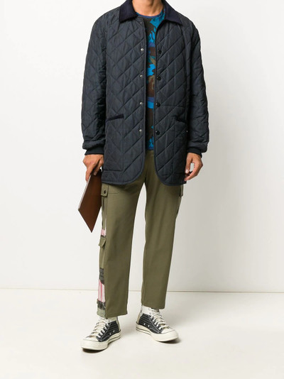 Etro quilted coat outlook