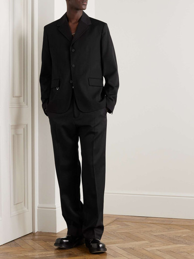 JACQUEMUS Melo Straight-Leg Virgin Wool Suit Trousers outlook
