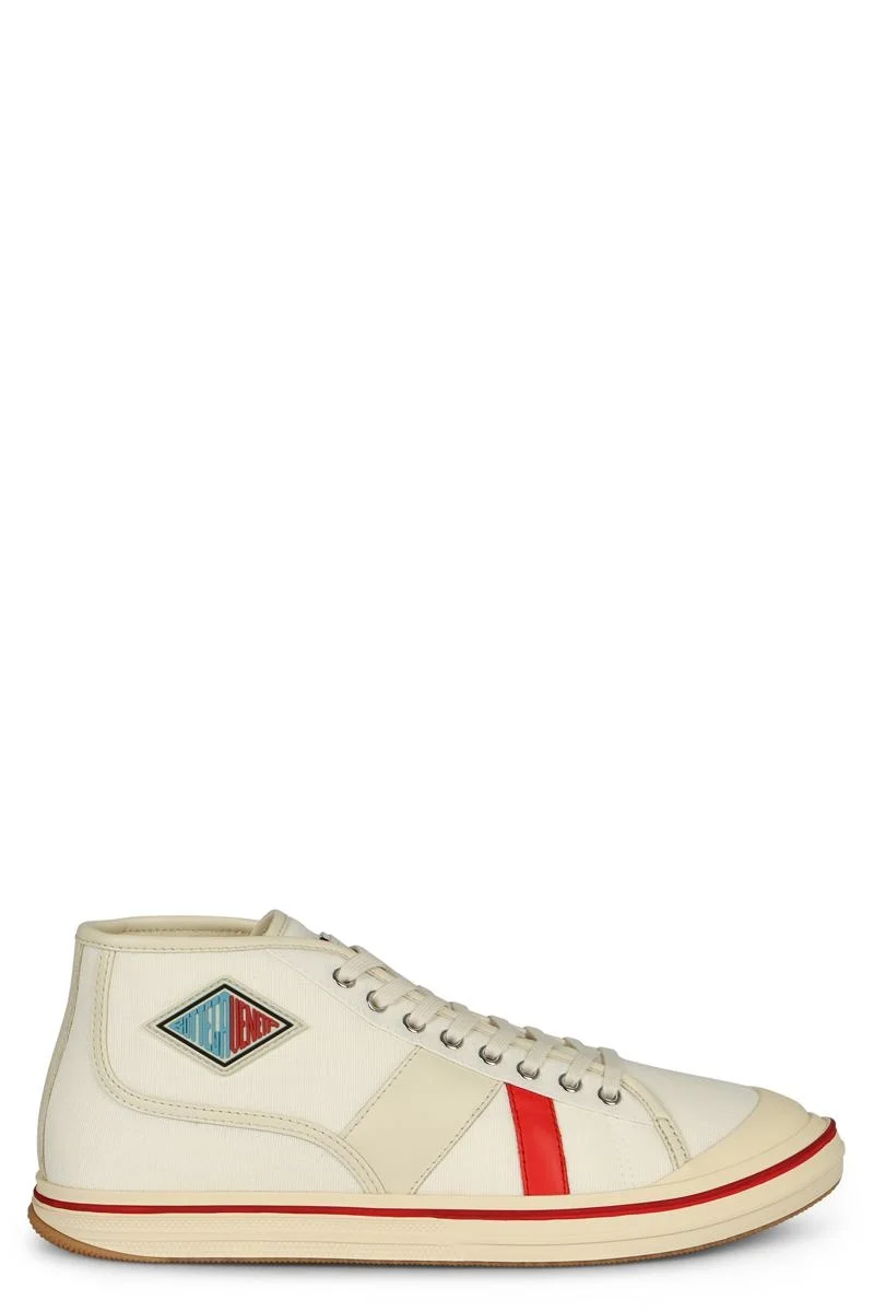 Bottega Veneta Eliot Mid-Top Sneakers - 1