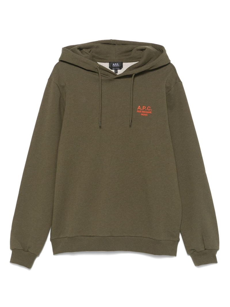 logo-print hoodie 1