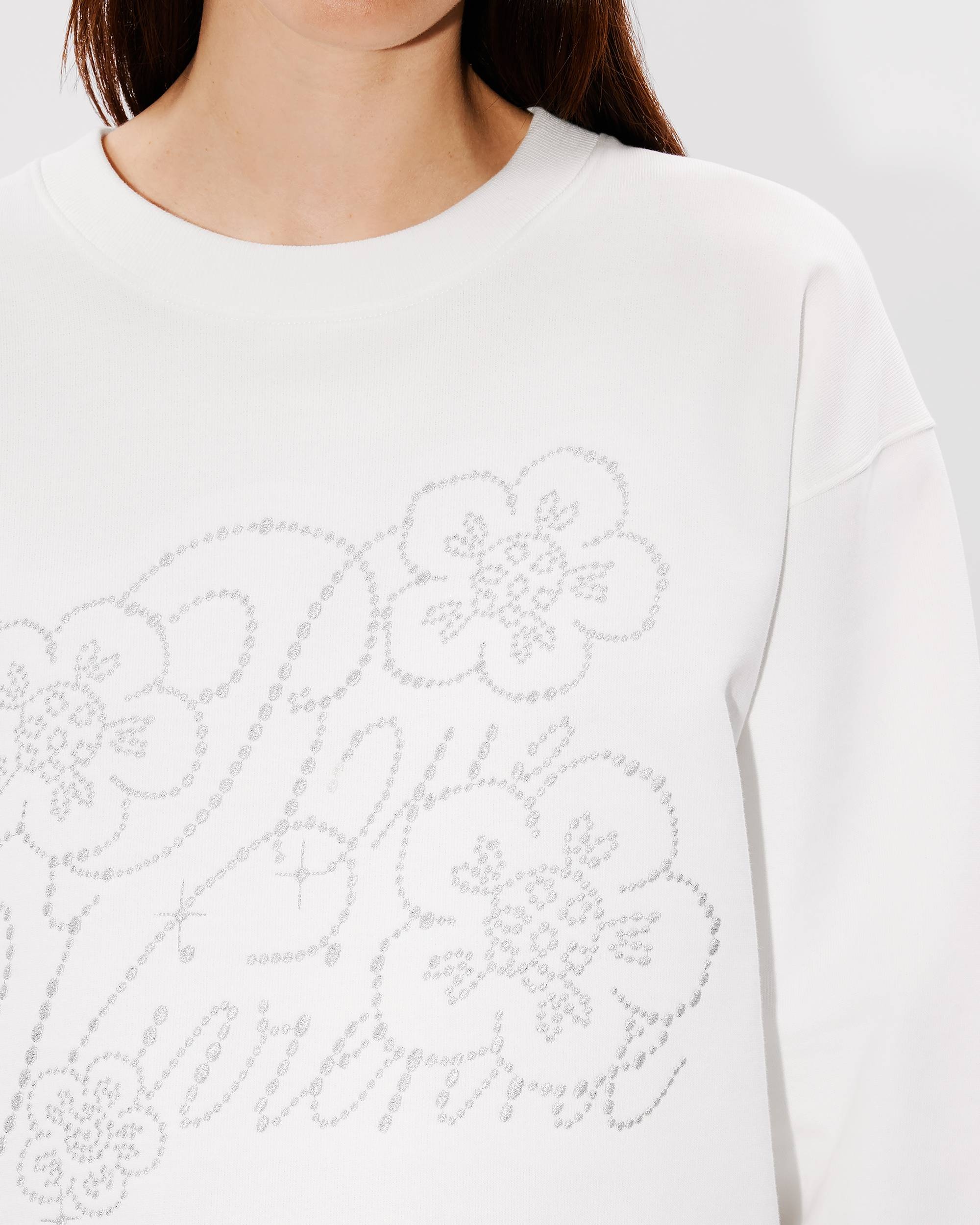 'KENZO Constellation' embroidered classic sweatshirt - 6