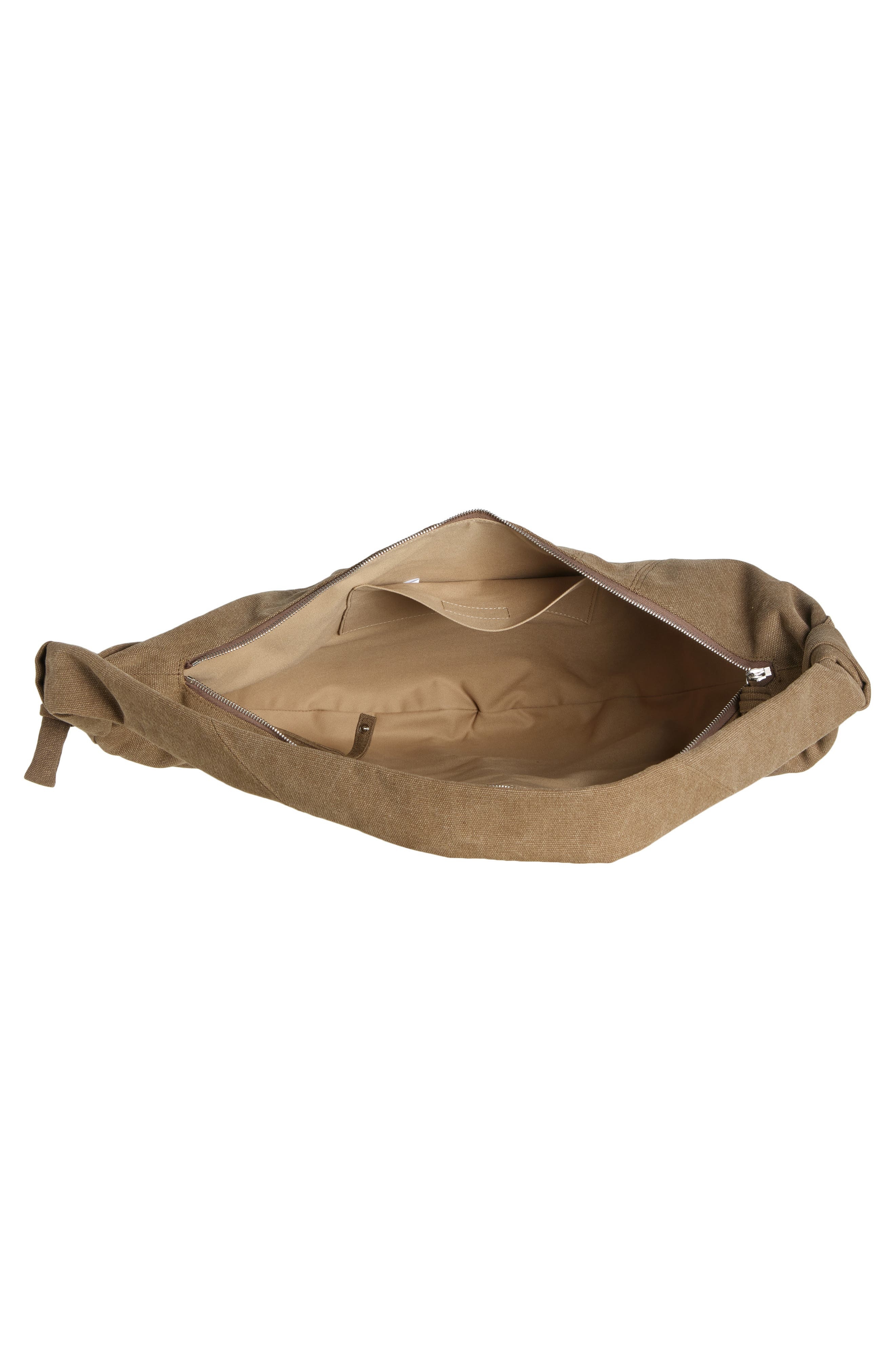 Lemaire X-Large Croissant Canvas Shoulder Bag in Brown at Nordstrom - 4