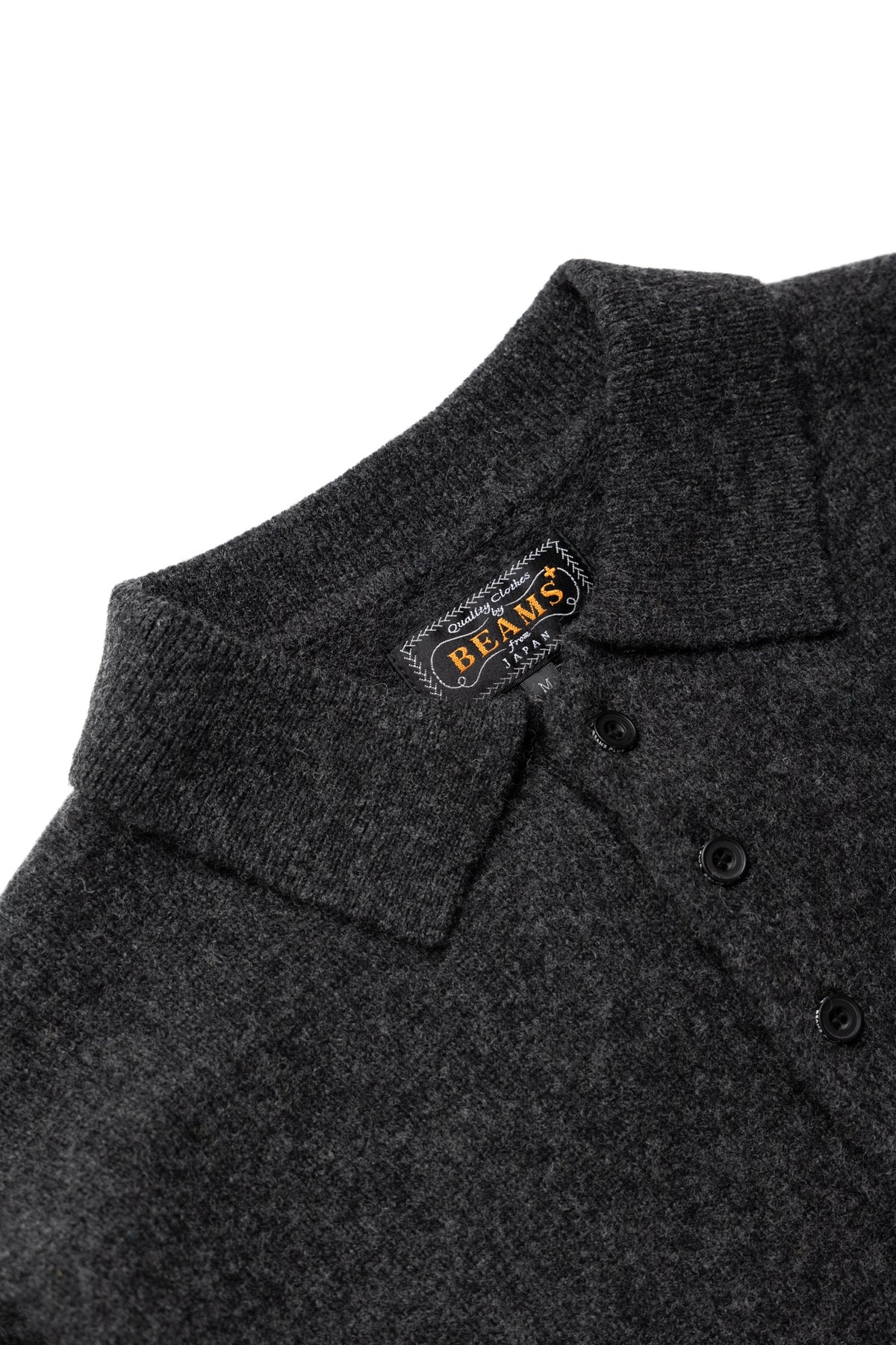 Knit Polo 9G - Charcoal - 9