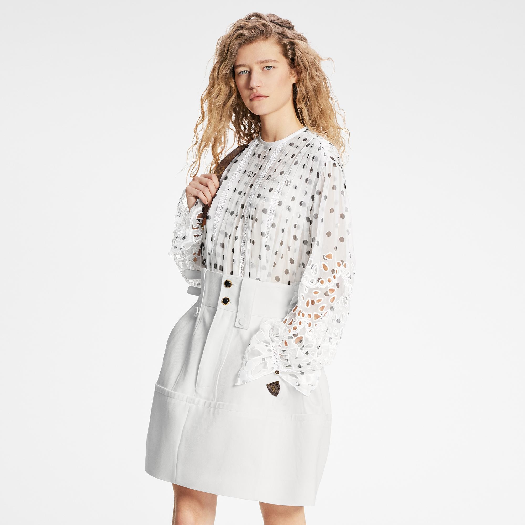 Exaggerated Mini Skirt - 5