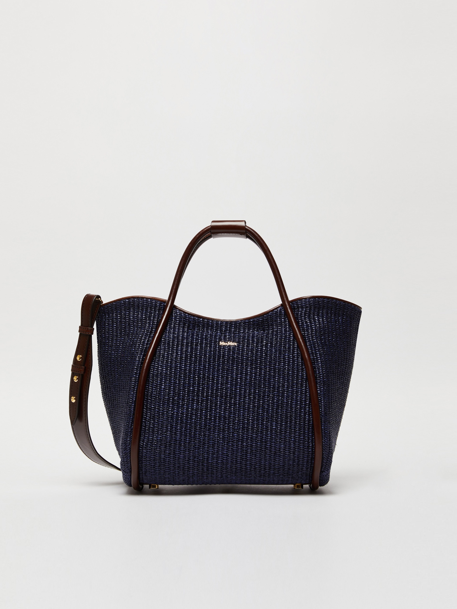 MARINESTRAWS Small raffia Marine bag - 1