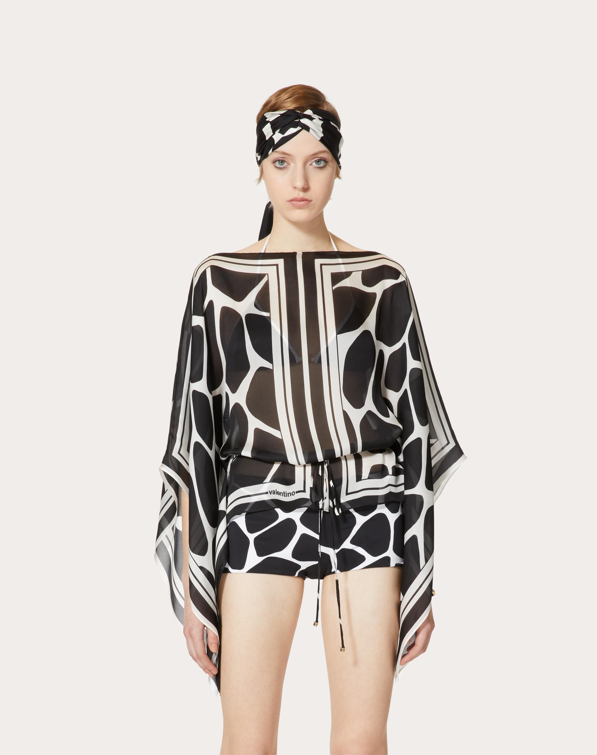 GIRAFFA RE-EDITION PRINT CHARMEUSE TOP - 3