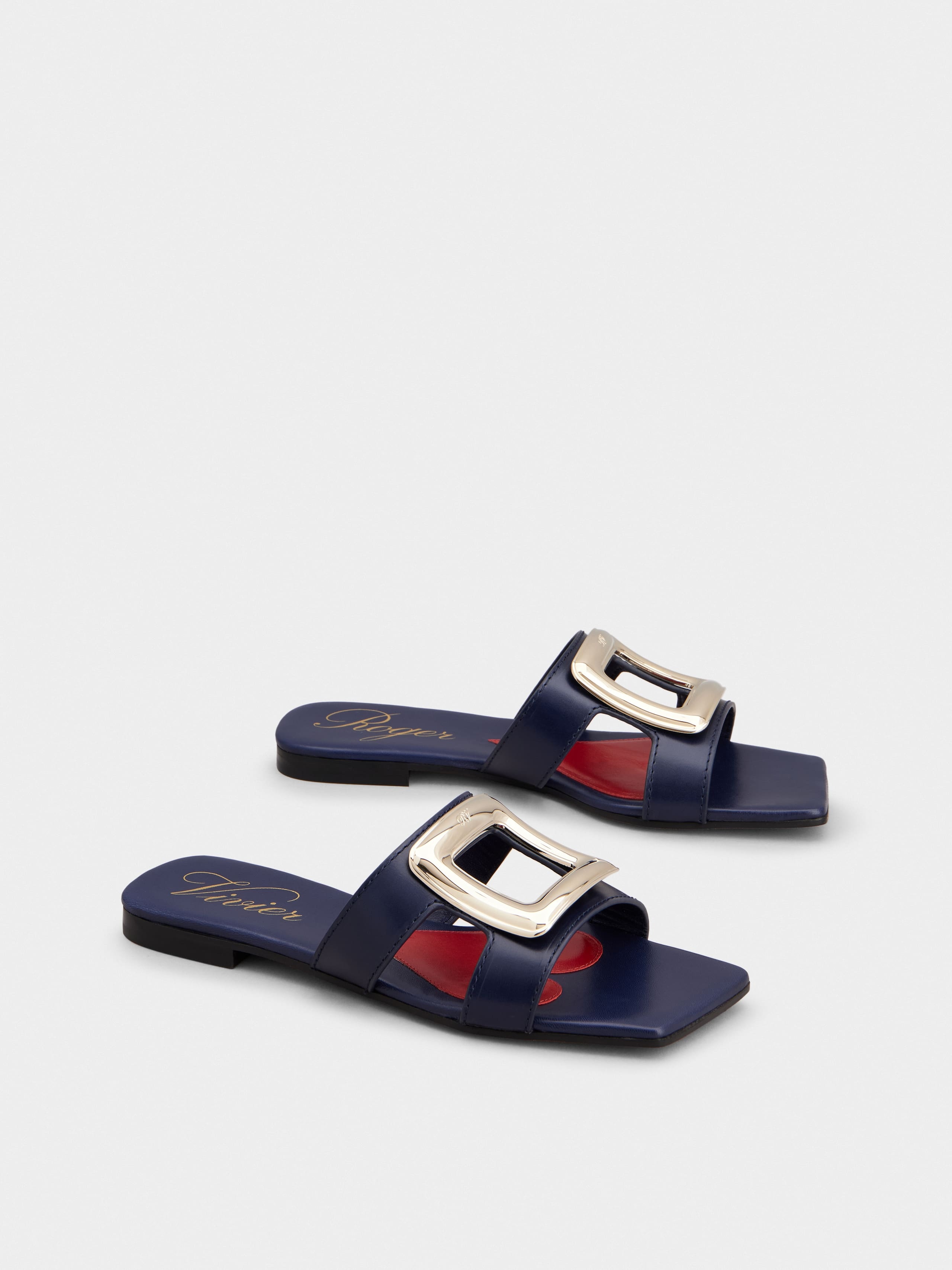 Viv' by the Sea Mules in leather - 2