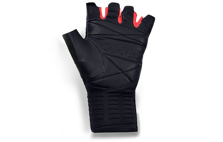 Under Armour Weightlifting Gloves 'Black Red' 1356688-001 - 4