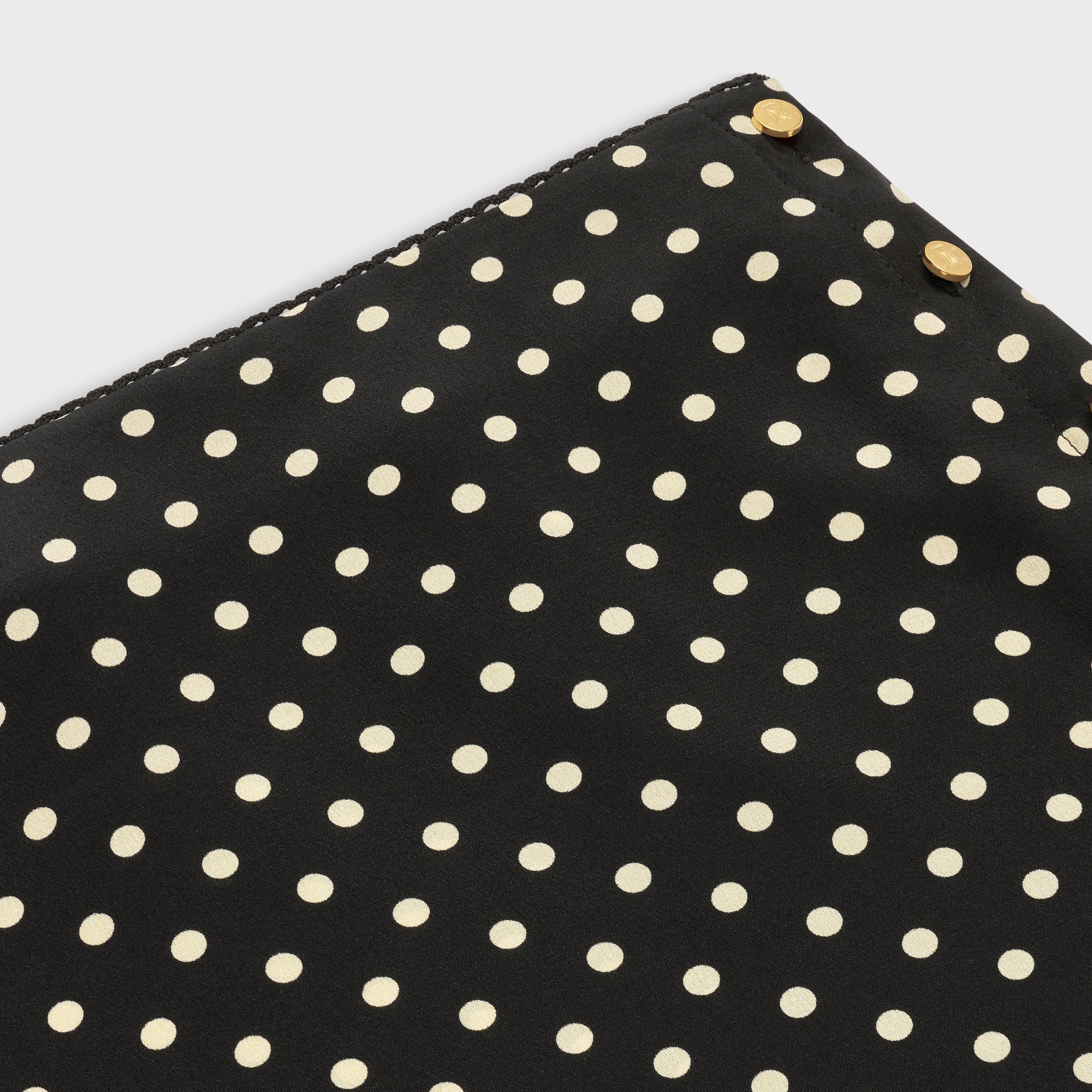 MIDI SKIRT IN CREPE DE CHINE - 3