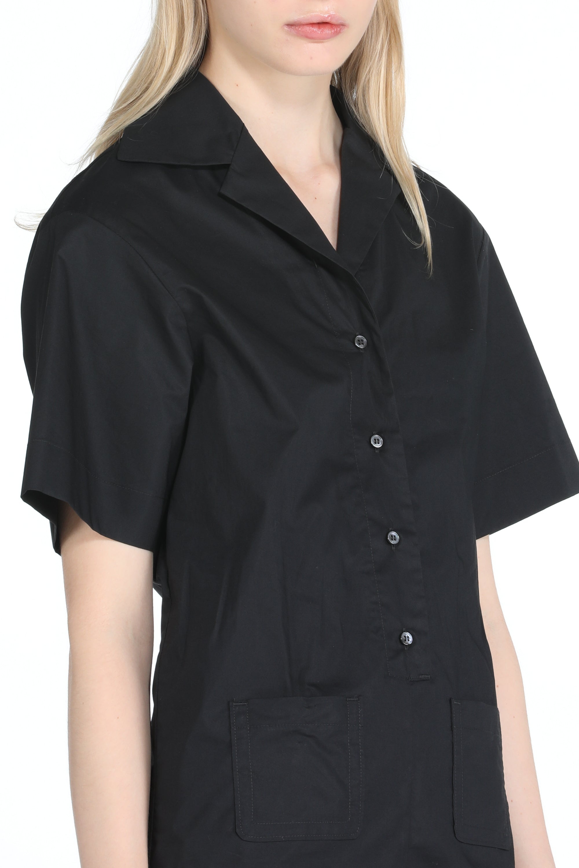 COTTON SHIRT BODYSUIT - 5