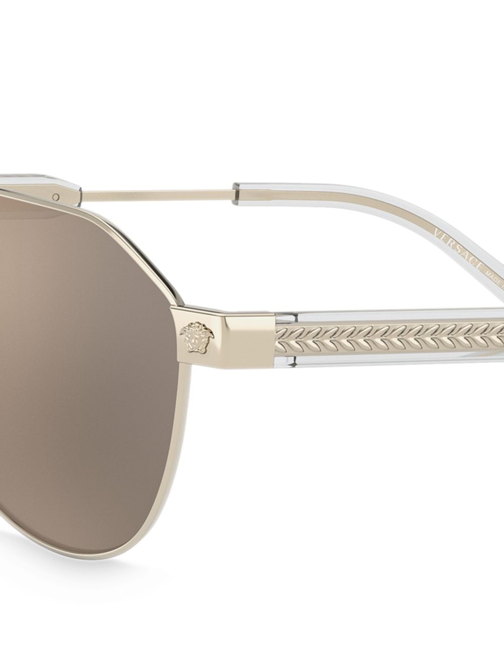 Logomania pilot sunglasses - 3