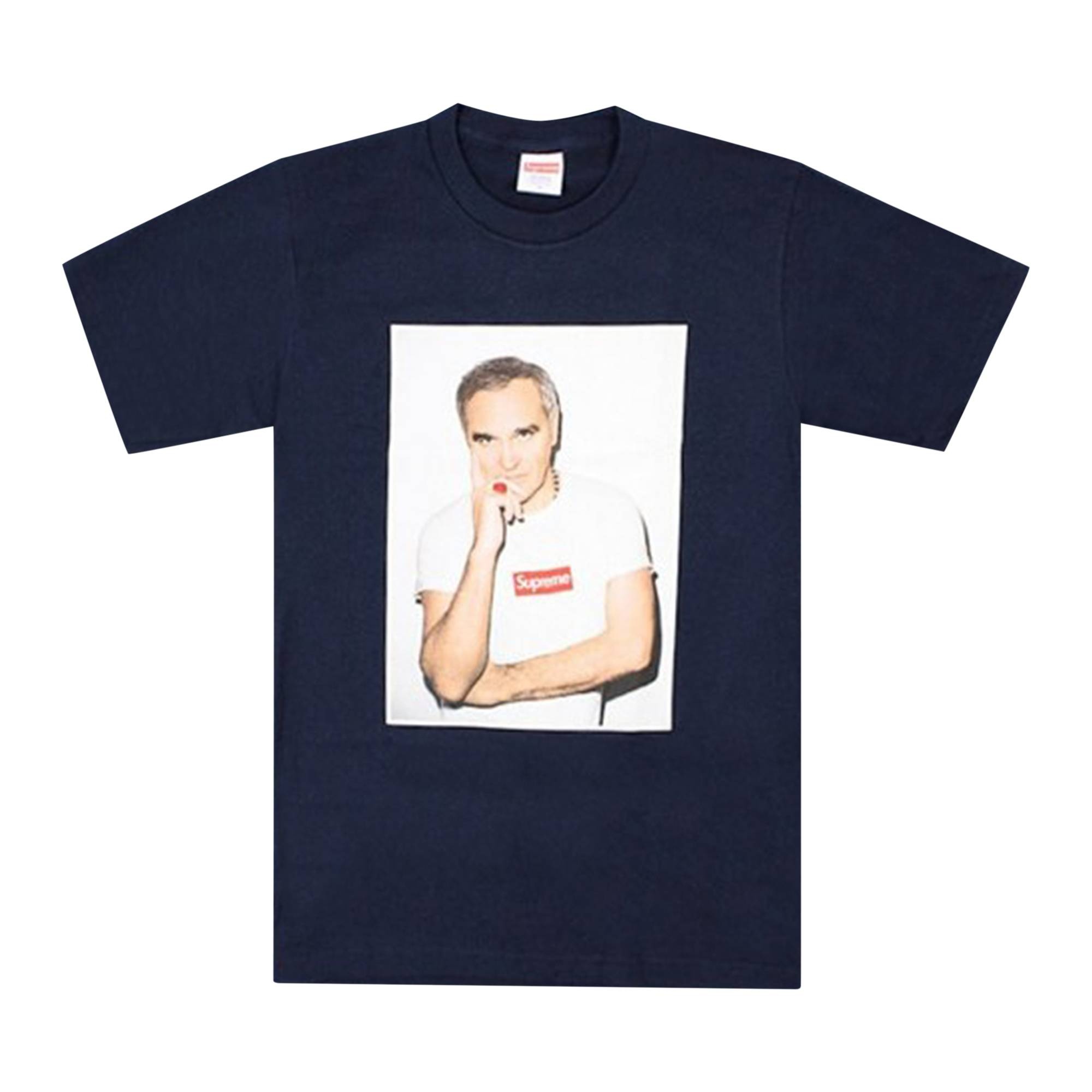 Supreme Morrissey Tee 'Navy' - 1