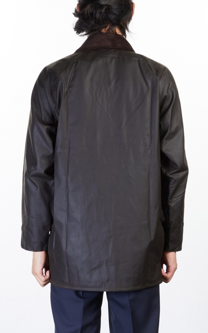 BEAUFORT WAX JACKET OLIVE - 6