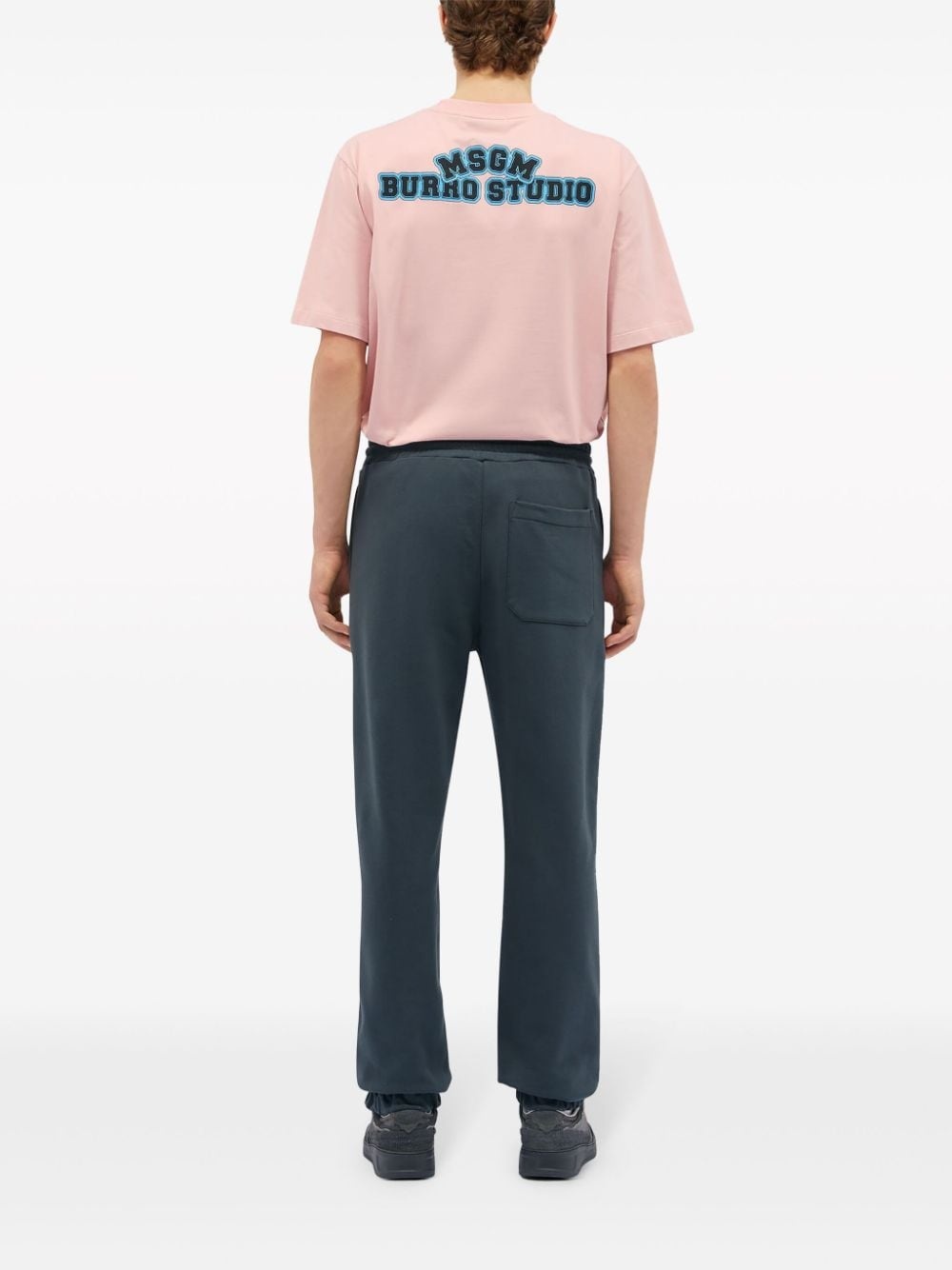 logo-printed jogging trousers - 5