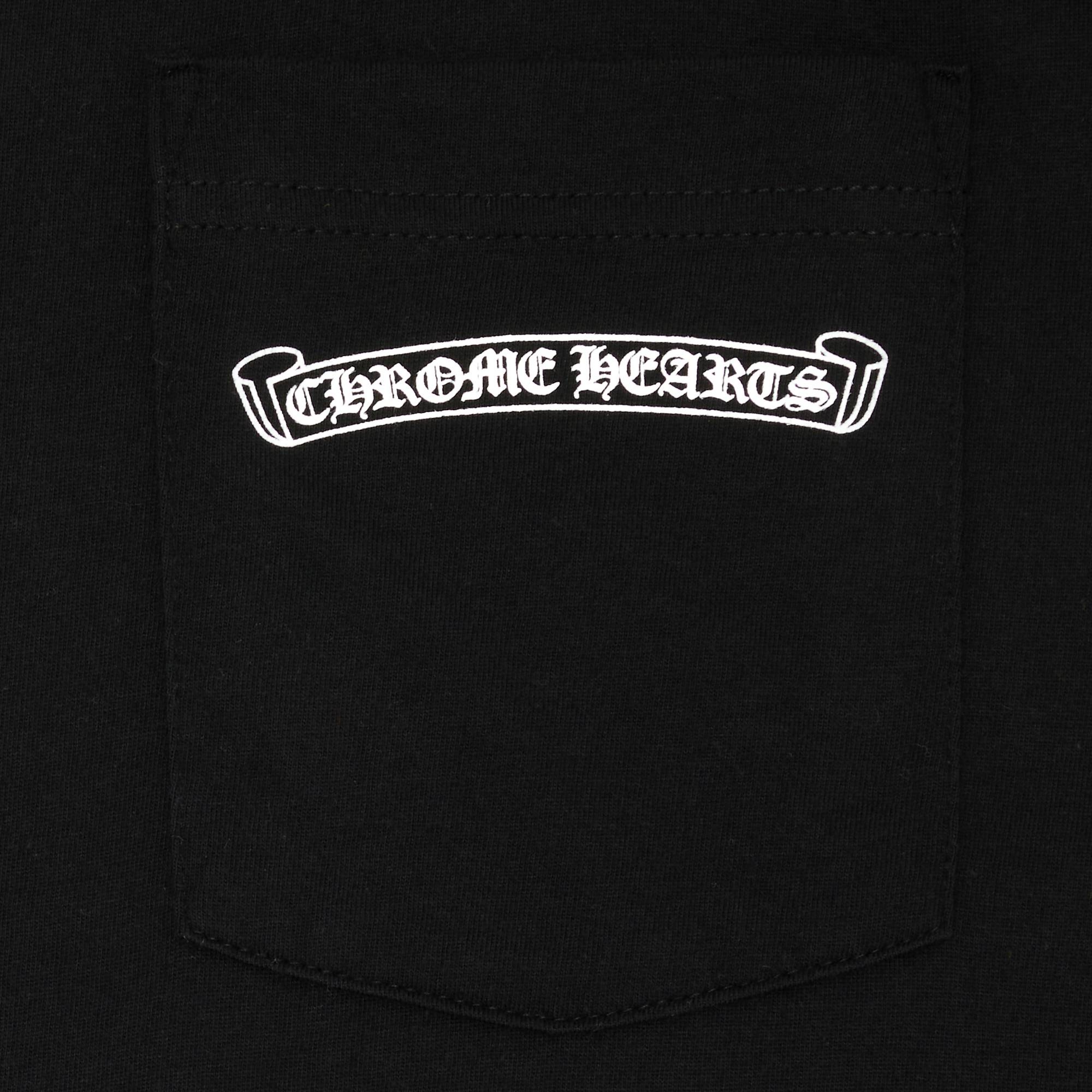 Chrome Hearts Floral Cross T-Shirt 'Black' - 3